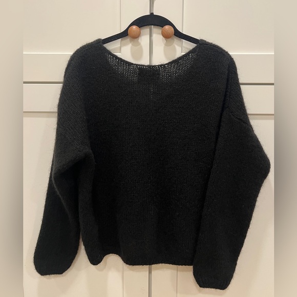 COLETTE LA MAISON DES FIBRES NATURELLE MOHAIR & ALPACA SWEATER, SIZE M. - Picture 2 of 7